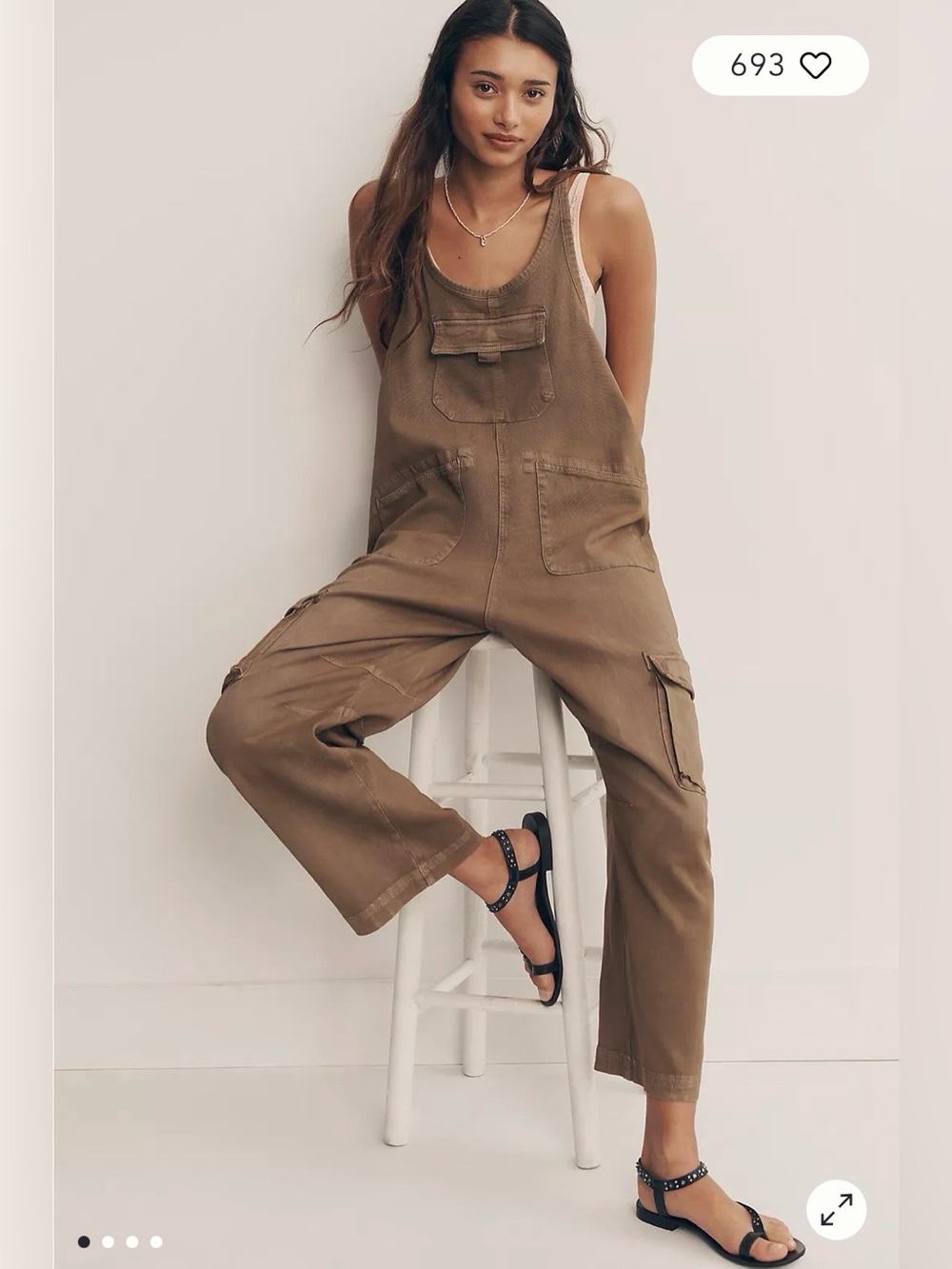 Pilcro/Anthropologie Knit Project All Terrain Onsie in Taupe Size S. NWT